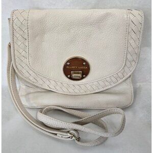 Elliott Lucca Genuine Leather Rojo Shoulder Bag 9x8